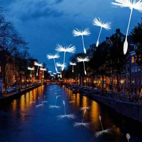 LED kínverska ljósker City lýsingaráætlun til skreytingar í City Street